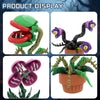 (Gobricks version) 246pcs MOC Small potted man-eating plant