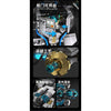 1468pcs T1107 Space Explanation：Spaceship Robot Combination 2N1