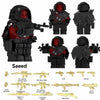 YZ00140C-00148C Delta Operation (with golden weapon film) Military Special Forces Minifigures