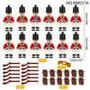 8037A 8037B 8037C Medieval European Soldier Minifigures