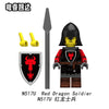 N511U-518U Medieval Castle Knight Series minifigures