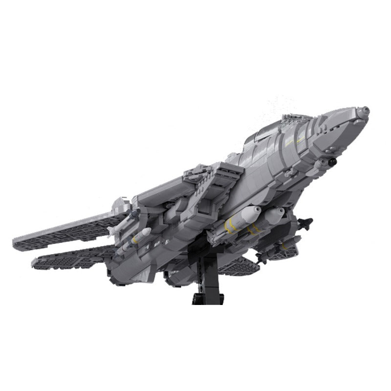 ZITIANYOUBUILD MOC-121573 Minifig Scale of F-14 Tomcat Fighter 2239 ZITIANYOUBUILD MOC-121573 Minifig Scale of F-14 Tomcat Fighter 2239