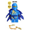 EG181-186 Superheroes series Ninja Minifigures