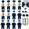 M8263 Russian officers and soldiers Minifigures