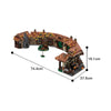 (Gobricks version) 3075PCS MOC-172200 The Green Dragon Inn