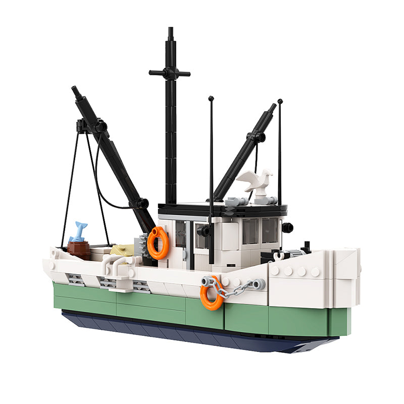 (Gobricks version)	331pcs Wrecked Shrimp Boat