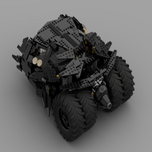 1470pcs MOC-111387 UCS Batpod And Damaged Tumbler The Dark Knight