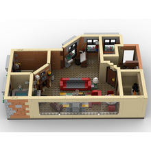 886pcs MOC-80890 HIMYM Apartment