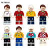 M8242 M8101 M8077 M8046 Football League Player Minifigures