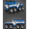 3062 PCS Mouldking 13089 Shaman 8X8 Off-Road Vehicle Blue (Dynamic Version)