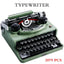 2079PCS 66886 Retro Typewriter