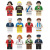 LW005-009 Male Farmer Police Engineer Racer Astronaut Minifigures