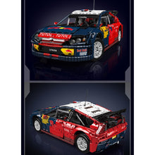 4606 PCS Mouldking 13187 Red Bull Citroen C4 racing car