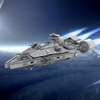 (Gobricks version) 1509pcs MOC Imperial Arquitens class light cruiser