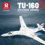 1598PCS Reobrix 33036 TU-160 Supersonic long-range Strategic bomber
