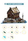 1067PCS MOC-190353；Viking Village