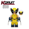 KT1077 Super heroes series Deadpool & Wolverine minifigures