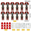 M1641 M1642 Medieval Roman Soldier Corps Minifigures