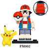 PM001-006 The Pokémon series minifigures