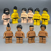 MOC0001-0056 Bodybuilder Sumo Series minifigures