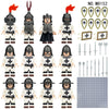 M8141 M8142 M8143 M8144 M8149 M8154 M8156 Medieval series of knights Minifigures