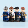 MTZ051-MTZ054 World War II French military personnel Minifigures