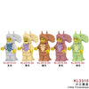 KL3310 KL3311 KL3312 KL3313 KL3314 KL3315 KL3316 Triceratops dinosaur Minifigures
