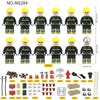 M8284 Chemical plant firefighter Minifigures