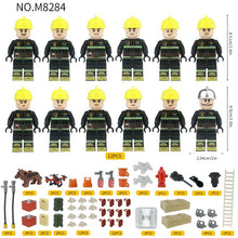 M8284 Chemical plant firefighter Minifigures