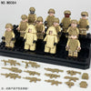 M8019 M8019-1 M8085 M8084 Special Police of Counter-Terrorism Force Minifigures