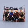 MTZ055-MTZ058 WWII Polish soldier commander in military camouflage Minifigures