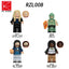 RZL008 R037-040 Peacekeeper Suicide Squad Superhero Vigilantes Minifigures