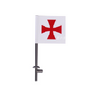 Medieval Roman military knight's banner