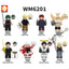 WM6201 Spell Return Battle series Minifigures