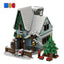 1400PCS MOC-92758 Winter Cabin