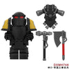 DXMH741-744 Warhammer MK3 Armor Extreme Warrior Minifigures