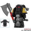 DXMH741-744 Warhammer MK3 Armor Extreme Warrior Minifigures