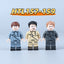 HTL157-159 World War II German Air Force Pilot Uniform minifigures