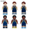 M8139 M8090 M1610 M8070 James Basketball Sports Minifigures