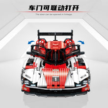 3460pcs 10615 GULY Porsche 963-Supercar Series -1:8