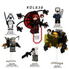 KDL838 Skibidi Toilet series Minifigures