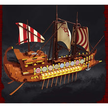 2073pcs BK 33303 Viking warship