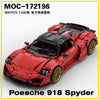 3981pcs MOC-172169 Porsche 918 Spyder 1:8