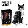 1710 pcs Tuxedo Cat