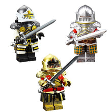 S128 S129 Medieval Castle Gothic Knights Minifigures