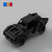 1285pcs MOC-91723 UCS Batmobile 2022 Robert Pattinson Matt Reeves