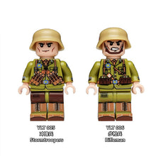 YLT05 YLT06 North Africa German Military Minifigures