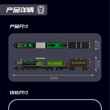 1212PCS 12024 Mouldking steam locomotive 4-4-0