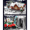 4232 PCS Mouldking 12029 Christmas Train Paradise (Dynamic Version)