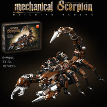 1074pcs YoLeXi 33134 Mechanical Scorpion